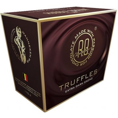 Rudolf Braun Belgické čokoládové lanýže extra hořké 175 g – Sleviste.cz