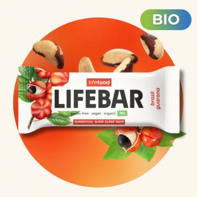 Lifefood Lifebar BIO RAW 40 g – Zbozi.Blesk.cz