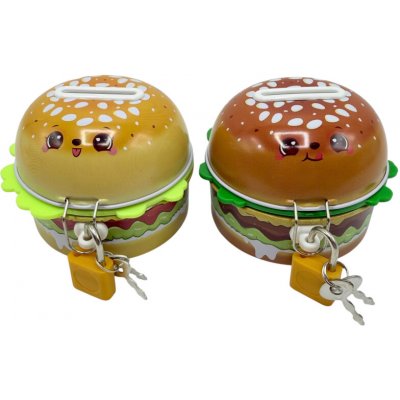PKstar Pokladnička plech hamburger 8x6cm PK101-30 – Zboží Mobilmania