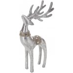 EUROFIRANY VÁNOČNÍ DEKORAČNÍ FIGURKA DEER 23CM STŘÍBRNÁ – Hledejceny.cz