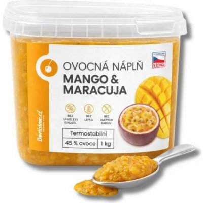 Dortisimo Ovocná náplň Mango & Maracuja 1 kg – Zboží Dáma