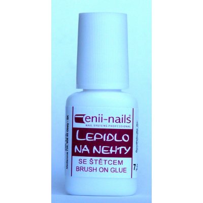 Enii Nails lepidlo na nehty se štětečkem 7,5 g