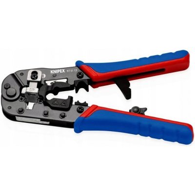 Lisovací krimpovací kleště Knipex pro westernové zástrčky – Zboží Dáma
