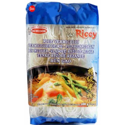 Oh! Ricey rýžové nudle vlasové 400 g – Zboží Mobilmania