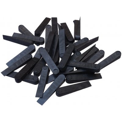 BAT Plastové klínky černé pro spáry 0-5mm, 250ks