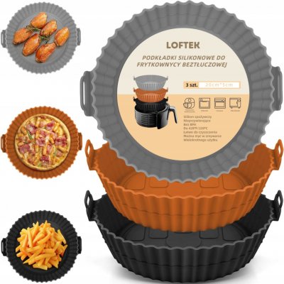 Silikonová forma do horkovzdušné fritézy 20x20 cm – Zboží Dáma