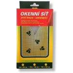 Papírna Moudrý Okenní síť proti hmyzu 180 x 150 cm samolepící bílá – Zboží Mobilmania