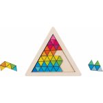 GOKI puzzle Hlavolam trojúhelník 8 dílků – Zboží Mobilmania