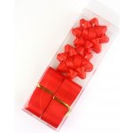 Pro Háčkování Sada stuhy a mašle jednobarevné 4 ks červená – Sleviste.cz