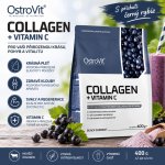 OstroVit Collagen + Vitamin C Blackcurrant 400 g – Hledejceny.cz