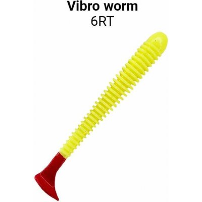 Crazy Fish Vibro worm 10 cm 6RT 5 ks – Hledejceny.cz