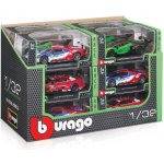 Bburago auta Race sada 12ks 1:32 – Hledejceny.cz