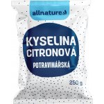 ALLNATURE Kyselina citronová 250 g – Zboží Mobilmania