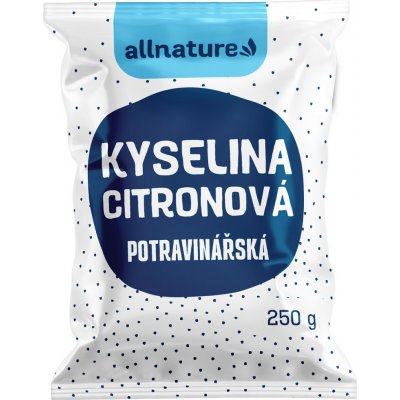 ALLNATURE Kyselina citronová 250 g