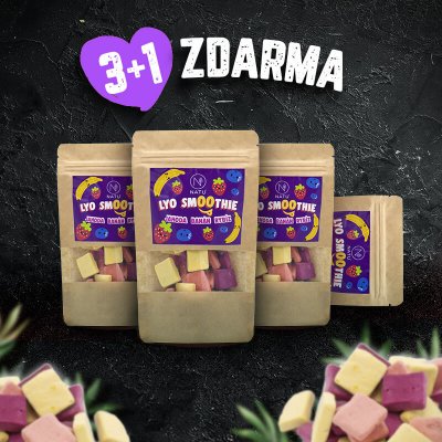 NATU Lyo smoothie mix 20 g – Zboží Mobilmania