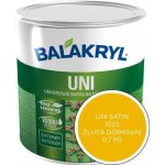 Balakryl Uni lesk 0,7 kg žlutá dopravní – Zboží Mobilmania