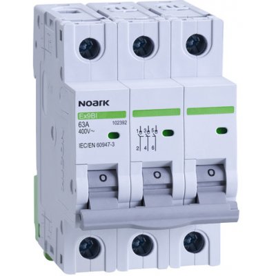 Noark Electric Ex9BI 1P 25A 1pól, 25A 102379