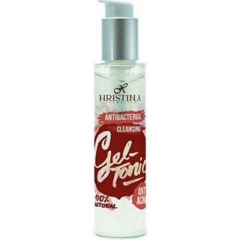 Hristina přírodní antibakteriální čistící gel-tonik anti akné 125 ml