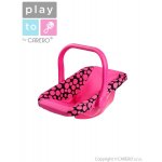 PlayTo Autosedačka pro panenky Anetka růžová – Zboží Dáma