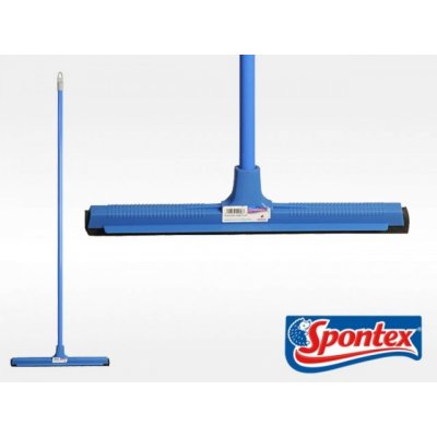 SPONTEX® Podlahová stěrka, stahovač vody 45 cm s tyčí 120 cm 97050056 – Hledejceny.cz