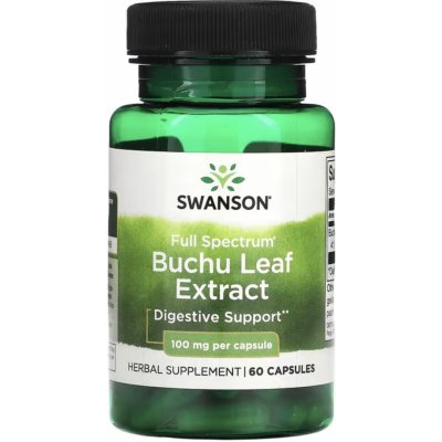 Swanson Buchu Leaf 100 mg 60 kapslí – Hledejceny.cz