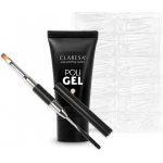Claresa Poly gél Late 30 g + formy 120 ks + štetec so špachtľou – Hledejceny.cz