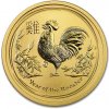 The Perth Mint zlatá mince Gold Lunární Série II Rok Kohouta 2017 1 oz
