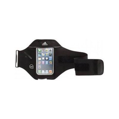 Pouzdro Griffin Adidas miCoach sportovní armband Apple iPhone SE/ 5 5S /5C , iPod Touch 5 černé – Sleviste.cz