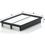 MANN-FILTER Vzduchový filtr MANN C2524/1 (MF C2524/1) – Hledejceny.cz