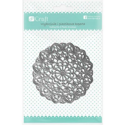 Dp Craft Mandala vyřezávací kovová šablona 1 ks – Zboží Mobilmania