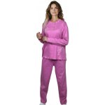 Kikelet Dámské pyžamo s dlouhým rukávem HALINA Růžová – Sleviste.cz