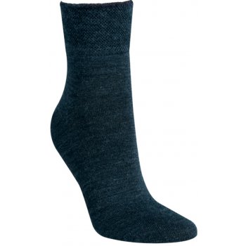Pánské tenké vlněné ponožky Wool modrá tmavá