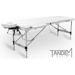 Tadem Basic ALU-2 Skládací masážní stůl bílá 195 x 70 cm 3,5 kg