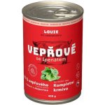 Louie Adult vepřové špenát prebiotika 400 g – Hledejceny.cz