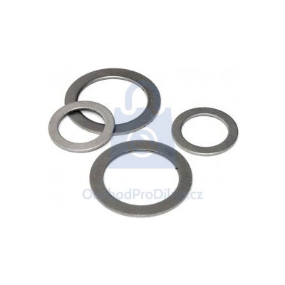 Podložka distanční vymezovací, DIN 988, tl. 1,0 mm, bez úpravy 8 x 14 - hobby balení, balení 1 ks – Hledejceny.cz