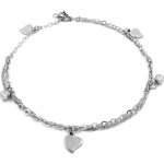 BRUNOshop Dvojitý řetízek na nohu S2783 – Zboží Dáma