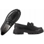 Wojtyłko 5b24427c dívčí mokasíny černé – Zboží Dáma