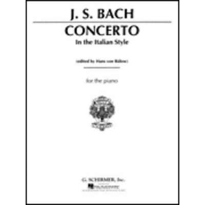 J.S. Bach Concerto In The Italian Style noty na klavír – Hledejceny.cz