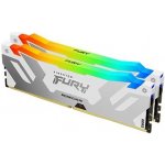 Kingston DDR5 Fury Renegade White RGB 32GB 2x16GB 7200MHz CL38 DIMM On Die ECC XMP 1.45V KF572C38RWAK2 32 – Zboží Mobilmania