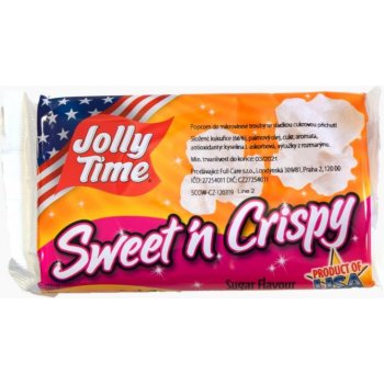 Jolly Time Popcorn Sweet´n Crispy - Sladký popcorn 100 g