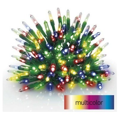 EMOS D4AM12 vánoční řetěz TRADITIONAL 150 LED 22,35m 3,6W multicolor, IP44, barva drátu - zelená, adaptér – Hledejceny.cz