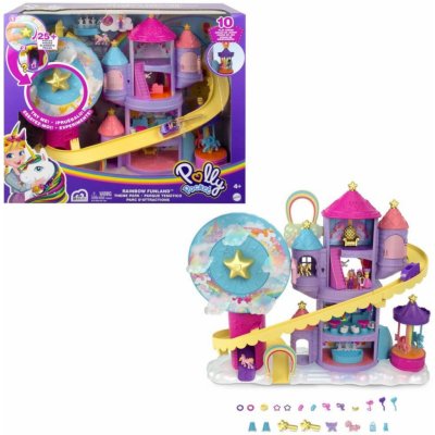 Mattel Polly Pocket Pollyville Duhový zábavní park – Hledejceny.cz