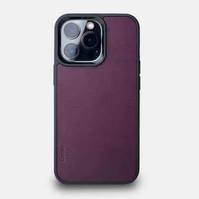 Pouzdro Lemory PROTECT Apple iPhone 14 Pro burgundy – Zboží Mobilmania