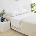 Chevron Deka Pique bavlna modrá Maisonette 200x220 – Zbozi.Blesk.cz