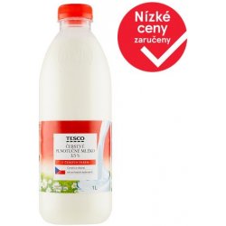 Tesco Čerstvé plnotučné mléko 3,5% 1 l