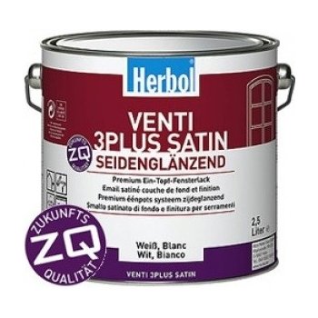 Herbol Venti 3 plus satin 2,5 l Bílá