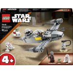 LEGO® Star Wars™ 75410 Mando, Grogu a stíhačka N-1 Starfighter™ – Zboží Živě