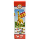 Koh-i-noor Školní plastelína modelína 131712 10 barev 200 g – Sleviste.cz