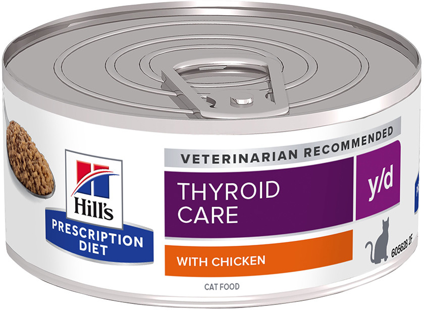 Hill\'s Prescription Diet y/d Thyroid Care s kuřecím 6 x 156 g