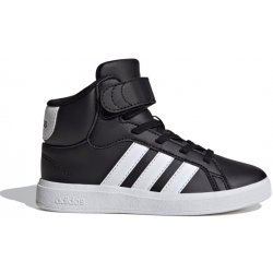 adidas Grand Court Mid Jr core black/cloud white/core black